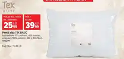 Carrefour Pernă albă TEX BASIC Ofertă