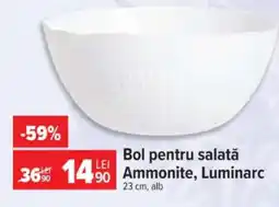 Carrefour Bol pentru salată Ammonite, Luminarc Ofertă