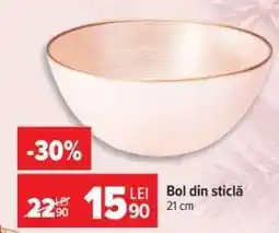 Carrefour Bol din sticlă Ofertă