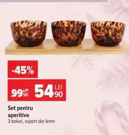 Carrefour Set pentru aperitive Ofertă