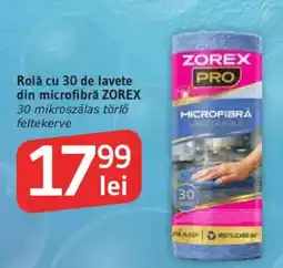 Supeco Zorex pro rolă cu 30 de lavete Ofertă