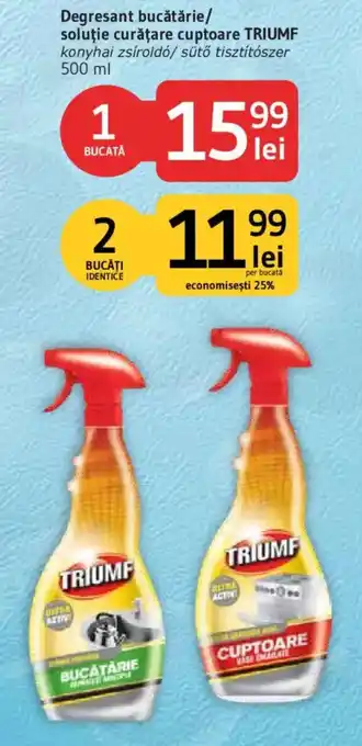 Triumf degresant bucătărie soluție curățare cuptoare
