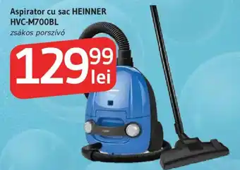 Heinner aspirator cu sac hvc-m700bl