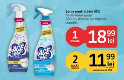 Supeco Ace spray pentru baie Ofertă
