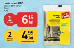Supeco Fino lavete umede Ofertă