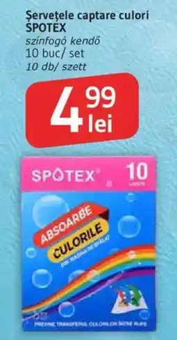 Supeco Spotex servetele captare culori Ofertă