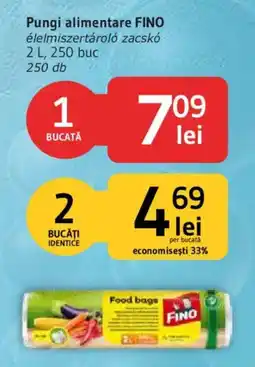 Supeco Fino pungi alimentare Ofertă