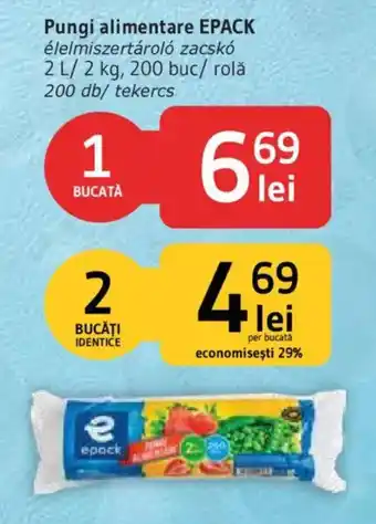 Epack pungi alimentare