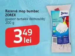 Supeco Zorex rezervă mop bumbac Ofertă