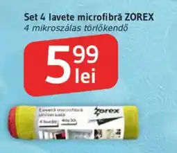 Supeco Zorex lavete microfibră Ofertă
