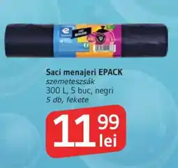 Supeco Saci menajeri EPACK Ofertă