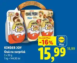 Lidl Kinder Joy Ouă cu surpriză Ofertă