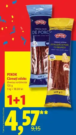 Lidl Pikok cãrnați sticks Ofertă