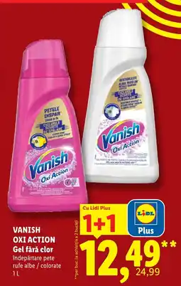Lidl Vanish Oxi Action Ofertă