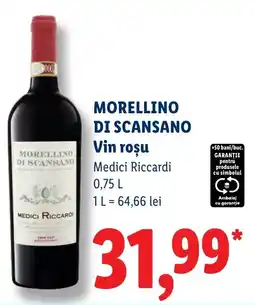 Lidl Morellino di Scansano Vin roșu Ofertă