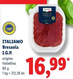 Lidl Itali amo bresaola Ofertă