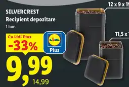 Lidl Silvercrest recipient depozitare Ofertă