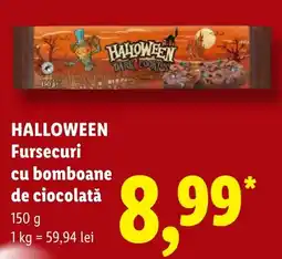 Lidl Halloween fursecuri cu bomboane de ciocolată Ofertă