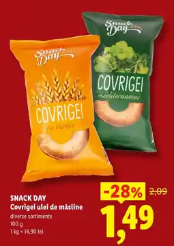 Lidl Snack Day Covrigei ulei de măsline Ofertă
