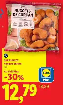 Lidl Chef Select Nuggets curcan Ofertă