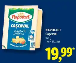 Lidl Napolact Cașcaval Ofertă