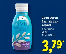 Lidl Zuzu divin iaurt de băut natural Ofertă