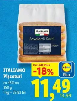 Lidl Itali amo pis coturi Ofertă