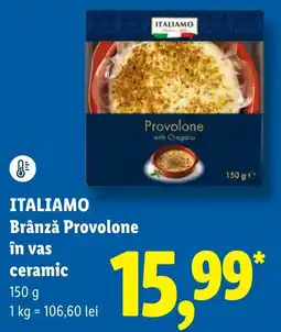 Lidl Itali amo brânză provolone Ofertă