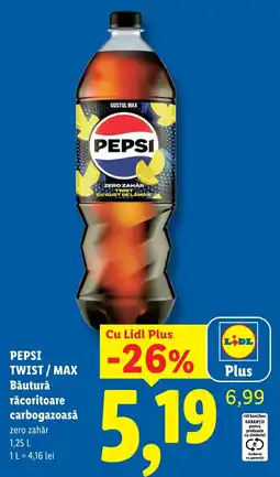 Lidl Pepsi twist / max Ofertă