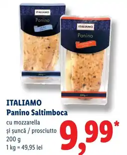 Lidl Itali amo panino saltimboca Ofertă