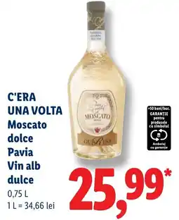 Lidl Guarnini Moscato dolce Pavia Ofertă