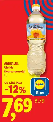 Lidl Ardealul Ulei de floarea-soarelui Ofertă