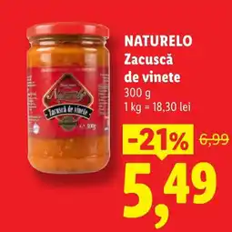Lidl Naturelo Zacuscă de vinete Ofertă