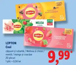 Lidl Lipton Ceai Ofertă
