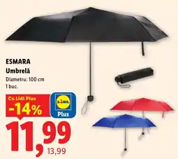 Lidl Esmara umbrelă Ofertă