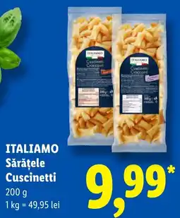 Lidl Itali amo sărătele cuscinetti Ofertă