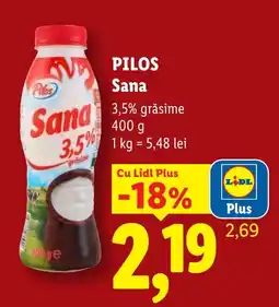 Lidl Pilos Sana Ofertă