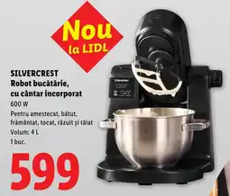 Lidl Silvercrest robot bucătărie cu cântar incorporat Ofertă