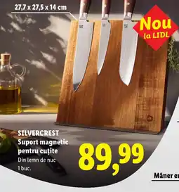 Lidl Silvercrest suport magnetic pentru cuțite Ofertă