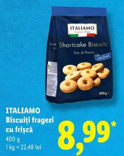 Lidl Itali amo biscuiți fragezi cu frișcă Ofertă