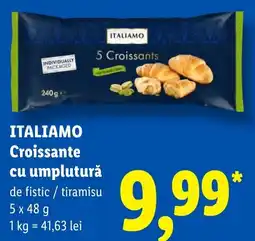 Lidl Italiamo croissant cu umplutură Ofertă