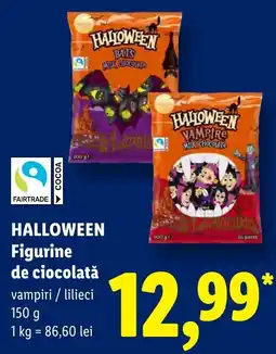 Lidl Halloween figurine de ciocolată Ofertă