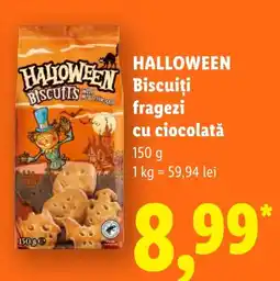 Lidl Halloween Biscuiti cu ciocolata Ofertă