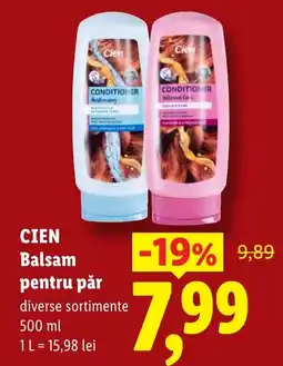 Lidl Cien balsam pentru păr Ofertă