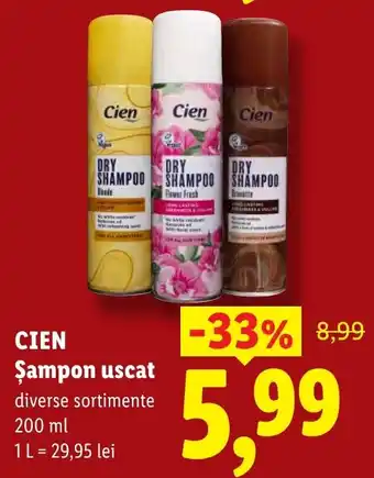 Cien șampon uscat