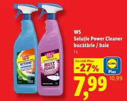 Lidl W5 soluție power cleaner bucătărie / baie Ofertă