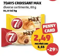 Penny 7days croissant max Ofertă