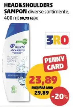 Penny Head & shoulders şampon Ofertă