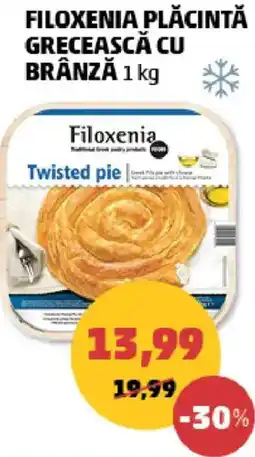 Penny Filoxenia plăcintă grecească cu brânză Ofertă