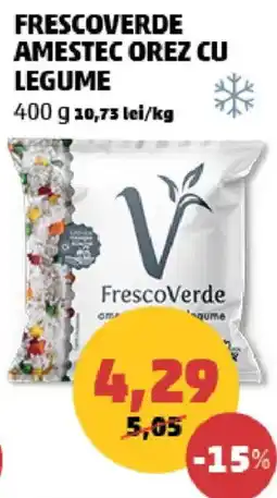 Penny FrescoVerde amestec orez cu legume Ofertă